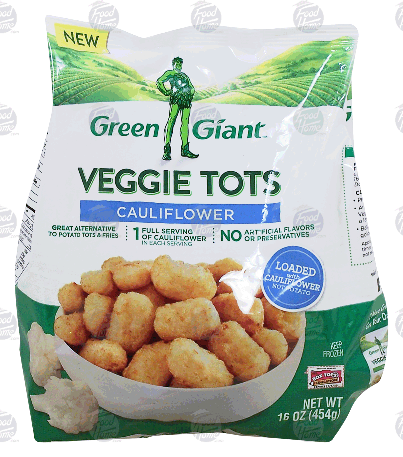 Green Giant  cauliflower veggie tots Full-Size Picture